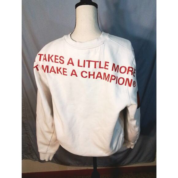 Champion white sweatshirt - Picture 1 of 7